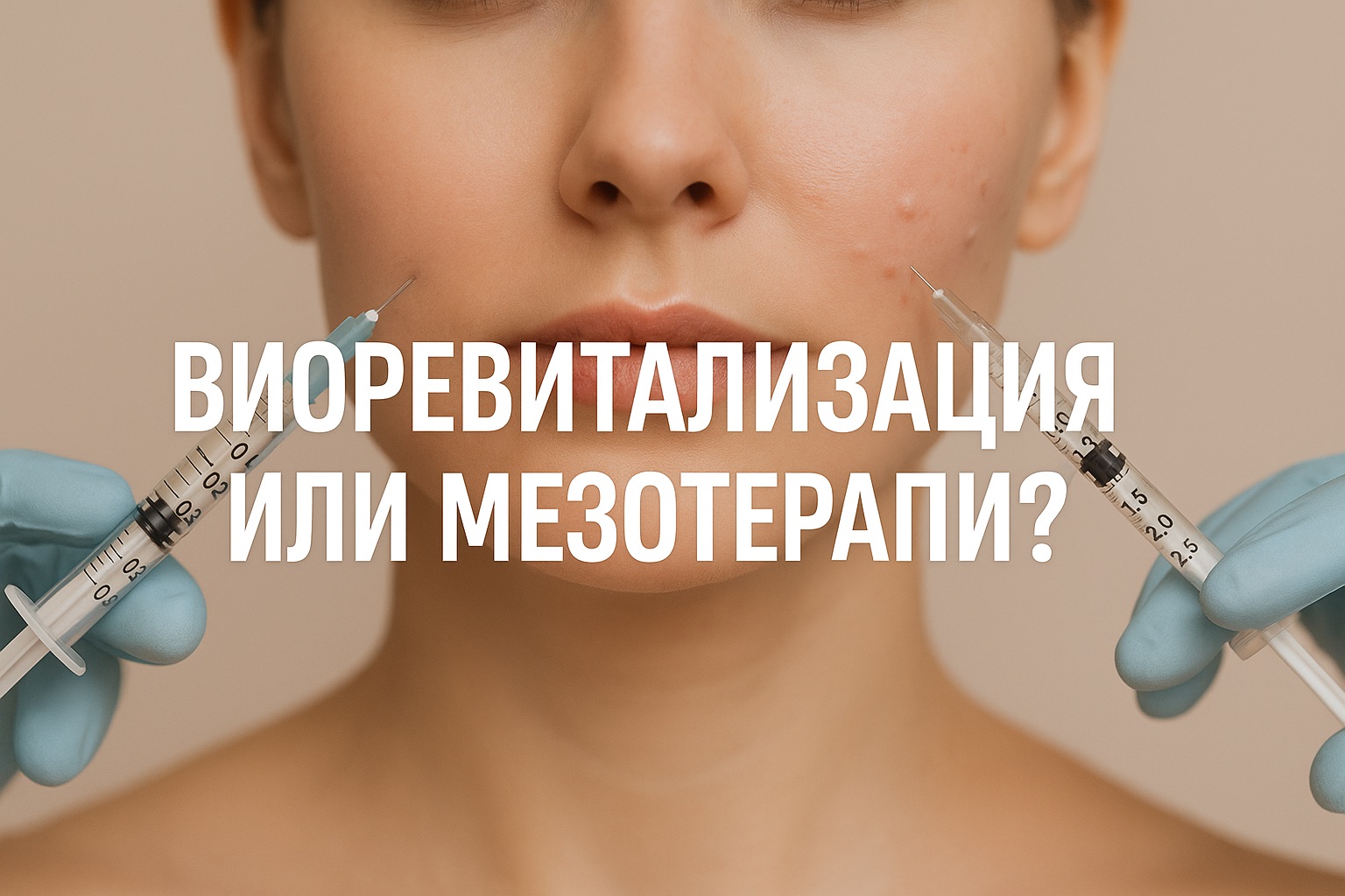 Что выбрать: биоревитализация или мезотерапия? 1 биоревитализация или мезотерапия